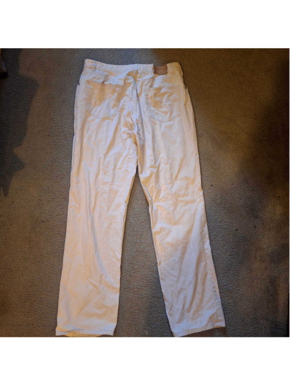 Men's Tommy Hilfiger Chino Pants Waist 36 Beige 34 length. From 90s